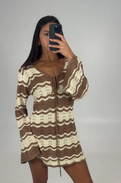 Aria Mini Dress Women Mini Dresses|Knitwear