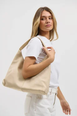 New Kenny Suede Bag Cream Women Bags & Shoes