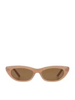 Best The Caroline Hazel Nude/Brown Women Sunglasses
