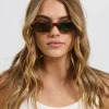 Discount The Caroline Hazel Tort/Green Women Sunglasses